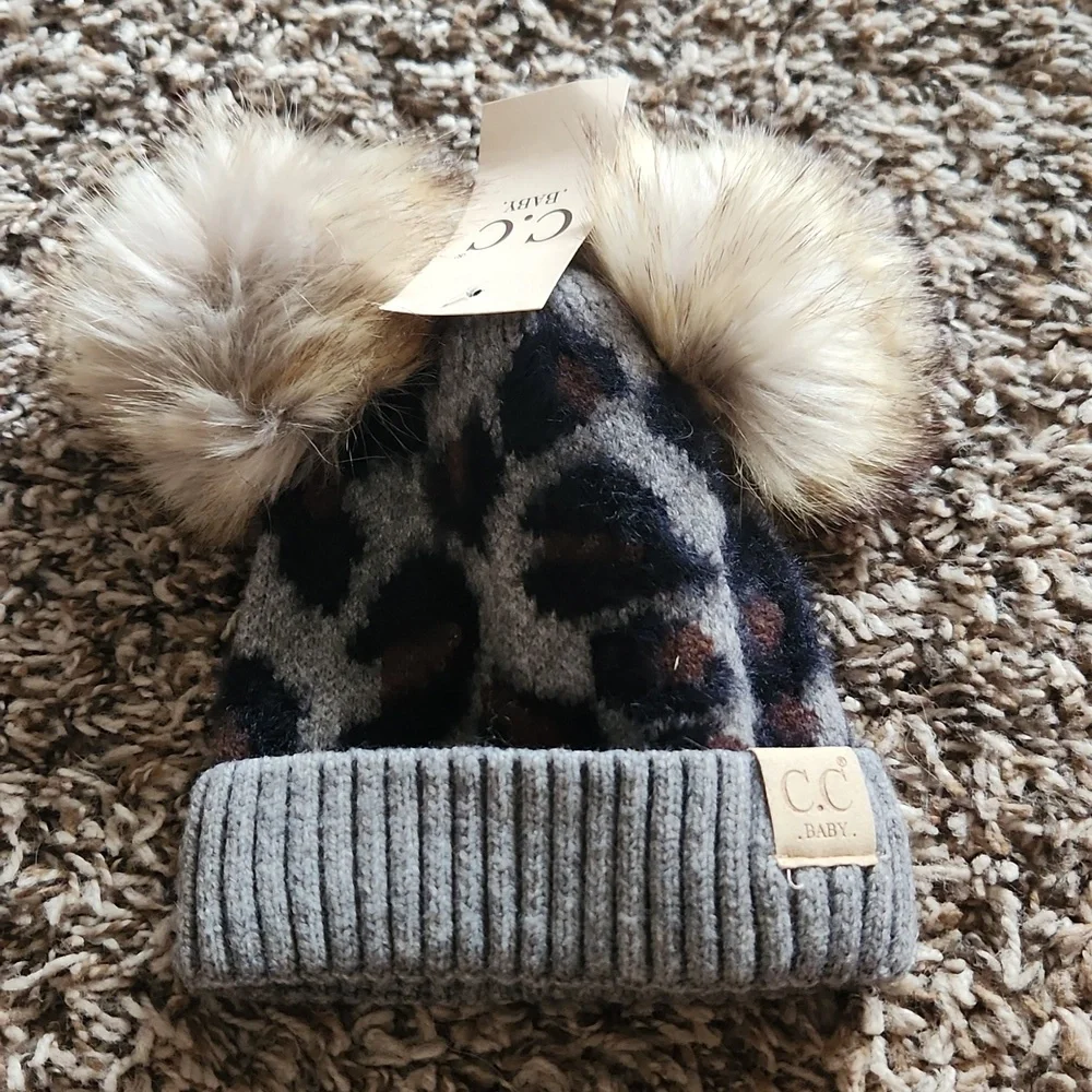 C.C baby pompom hat.
